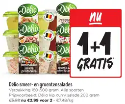 Jumbo Délio Smeer en Groentensalades aanbieding