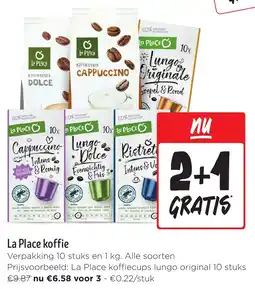 Jumbo La Place koffie aanbieding