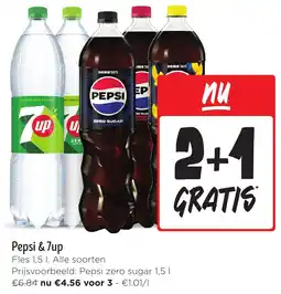 Jumbo Pepsi & 7up aanbieding