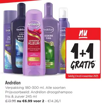 Jumbo Andrélon aanbieding