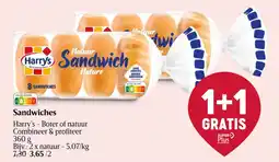 Delhaize Harry's Sandwich aanbieding
