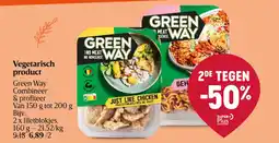 Delhaize Green Way Vegetarisch Product aanbieding