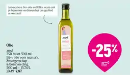 Delhaize .nod Olie aanbieding