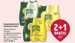 Delhaize Gearomatiseerd bruisend water aanbieding