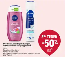Delhaize Deodorant douchegel shampoo conditioner of hairstylingproduct aanbieding