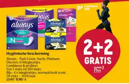 Delhaize Hygiënische bescherming aanbieding