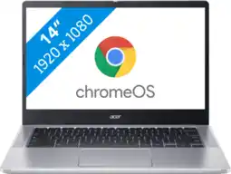 Coolblue Acer Chromebook 314 (CB314-4H-C4XL) Azerty aanbieding