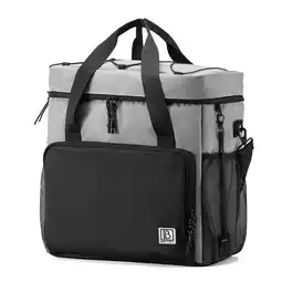 Decathlon Brisby Koeltas 40 Liter Zwart Grijs aanbieding