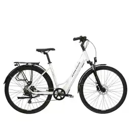 Decathlon Tweedehands - Kross Trans Hybrid LS 1.0 8v Maat M Pearl Stadsfiets Gebruikt aanbieding