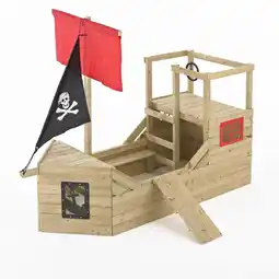 Decathlon Piratenschip hut GALLEON Bruin FSC aanbieding
