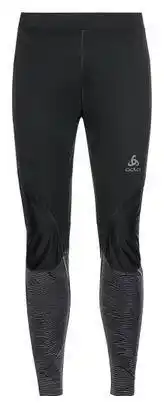 Decathlon Odlo Zeroweight Warme Reflecterende Lange Panty Zwart aanbieding