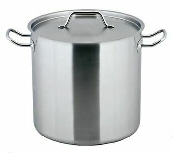 Makro Metro Professional Kookpot met deksel Ø 20 x 19 cm aanbieding