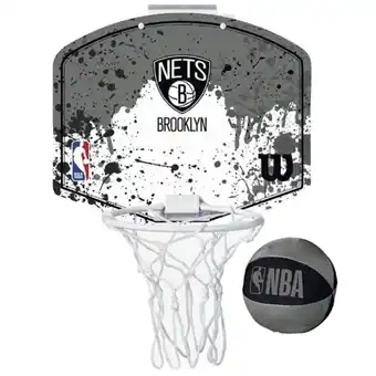 Decathlon NBA Team Brooklyn Nets Mini Basketbalbord aanbieding