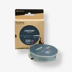 Decathlon Tapse vislijn voor strandvissen CONISURF 220 m 0,23-0,57 aanbieding