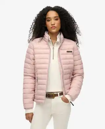Decathlon Donsjack voor dames Superdry Fuji Lite Padded aanbieding