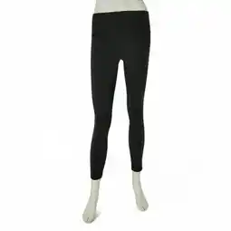 Decathlon Tweedehands - Dames Yoga Hardlopen Fitness Zwarte Leggings - Als nieuw aanbieding