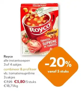 OKay Royco tomatensuprême 3 zakjes aanbieding
