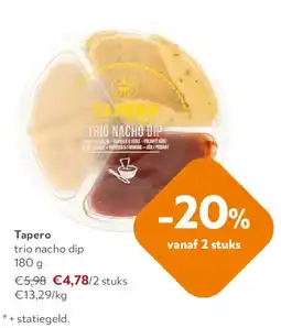 OKay Tapero trio nacho dip 180 g aanbieding