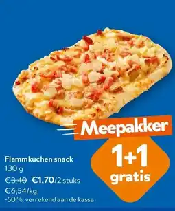 OKay Flammkuchen snack 130 g aanbieding