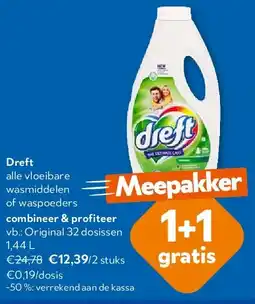 OKay Dreft Original 32 dosissen 1,44 L aanbieding