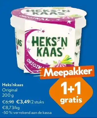 OKay Heks’nkaas Original 200 g aanbieding
