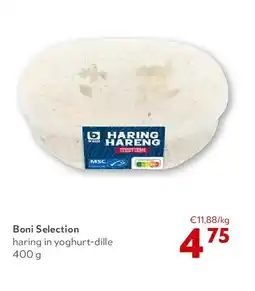 OKay Boni Selection haring in yoghurt-dille 400 g aanbieding