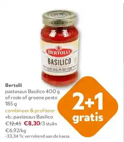 OKay Bertolli pastasaus Basilico aanbieding