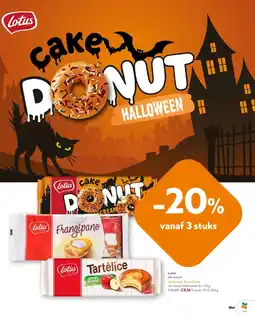 OKay Lotus donut Halloween 6 x 34 g aanbieding