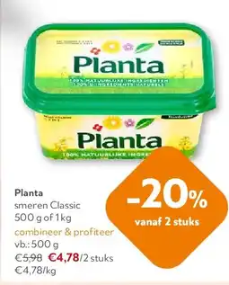 OKay Planta smeren Classic 500 g aanbieding