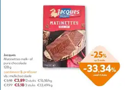 OKay Jacques melkchocolade aanbieding