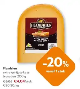 OKay Flandrien extra gerijpte kaas 6 sneden 200 g aanbieding