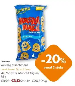 OKay Lorenz Monster Munch Original 75 g aanbieding