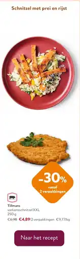OKay Tillmans varkensschnitzel XXL 250 g aanbieding