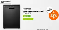 Expert INVENTUM VRIJSTAANDE VAATWASSER VVW6008AB aanbieding