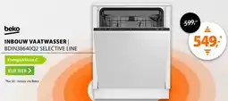 Expert Beko INBOUW VAATWASSER BDIN38640Q2 SELECTIVE LINE aanbieding