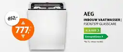 Expert AEG INBOUW VAATWASSER FSE76737P GLASSCARE aanbieding
