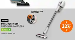 Expert Miele STEELSTOFZUIGER DUOFLEX HX1 HARDFLOOR aanbieding