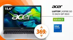 Expert Acer LAPTOP ASPIRE GO 15 AG15-32P-302J aanbieding