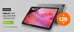Expert Lenovo TABLET TAB 4GB 64GB WIFI + BOOK CASE aanbieding