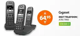 Expert Gigaset DECT TELEFOON A705 TRIO aanbieding