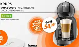 Expert KRUPS DOLCE GUSTO KP1238 NESCAFÉ DOLCE GUSTO MINI ME aanbieding