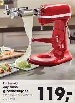 Hanos KitchenAid Japanse groentesnijder aanbieding