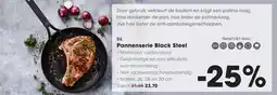Hanos BK Pannenserie Black Steel aanbieding