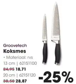 Hanos Groovetech Koksmes aanbieding
