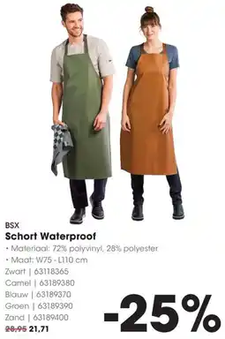 Hanos BSX Schort Waterproof aanbieding
