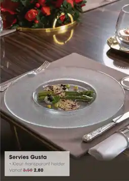 Hanos Servies Gusta aanbieding
