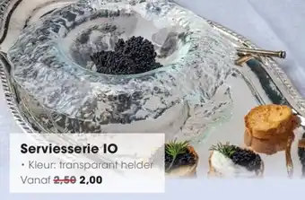 Hanos Serviesserie IO aanbieding