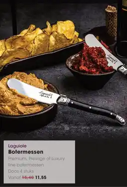 Hanos Laguiole Botermessen aanbieding