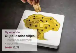 Hanos Style de Vie Olijfolieschaaltjes aanbieding