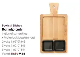 Hanos Bowls & Dishes Borrelplank aanbieding